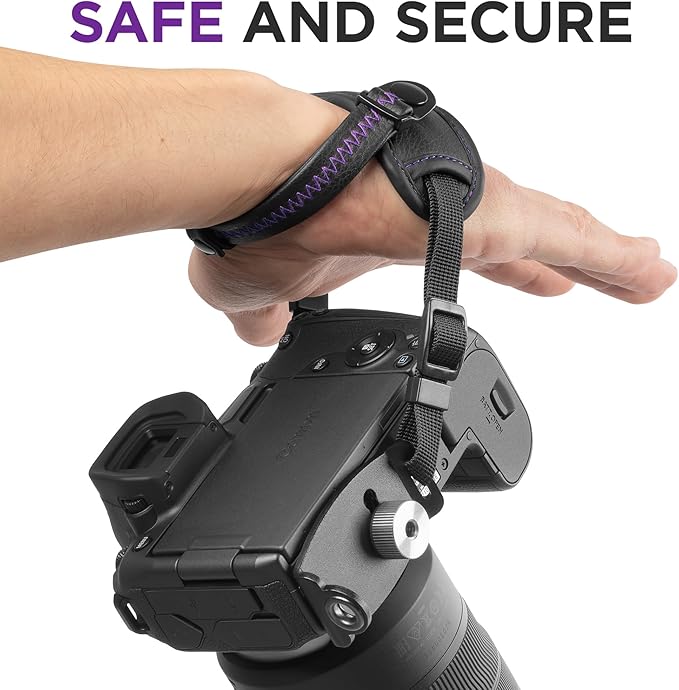 Altura Photo Camera Hand Strap - Rapid Fire Secure Grip, Padded Wrist Straps for Photographers for DSLR and Mirrorless Cameras - Image 6