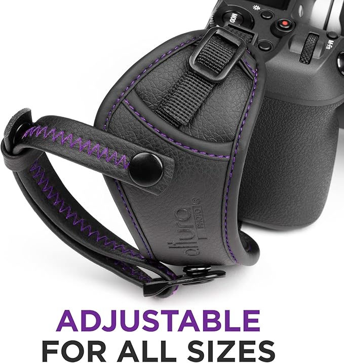 Altura Photo Camera Hand Strap - Rapid Fire Secure Grip, Padded Wrist Straps for Photographers for DSLR and Mirrorless Cameras - Image 3